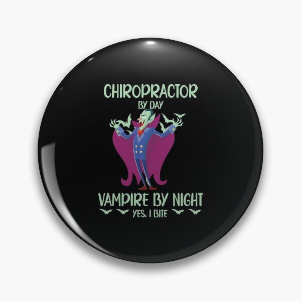 Item preview, Chiropractor by day vampire by night funny Chiropractic Halloween designed and sold by patroart.