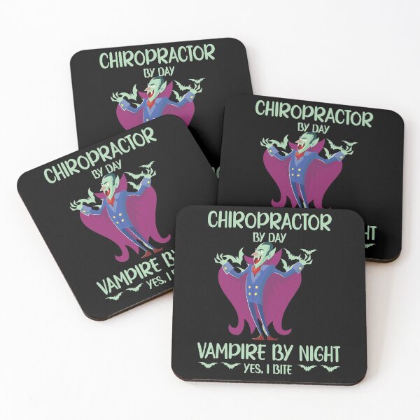 Item preview, Chiropractor by day vampire by night funny Chiropractic Halloween designed and sold by patroart.