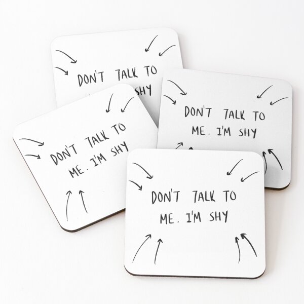 Item preview, Don’t talk to me. I’m shy designed and sold by Anilokin.