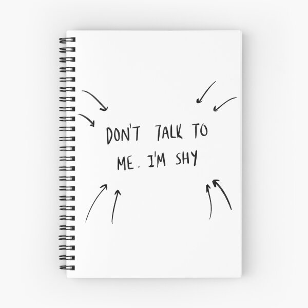 Item preview, Don’t talk to me. I’m shy designed and sold by Anilokin.