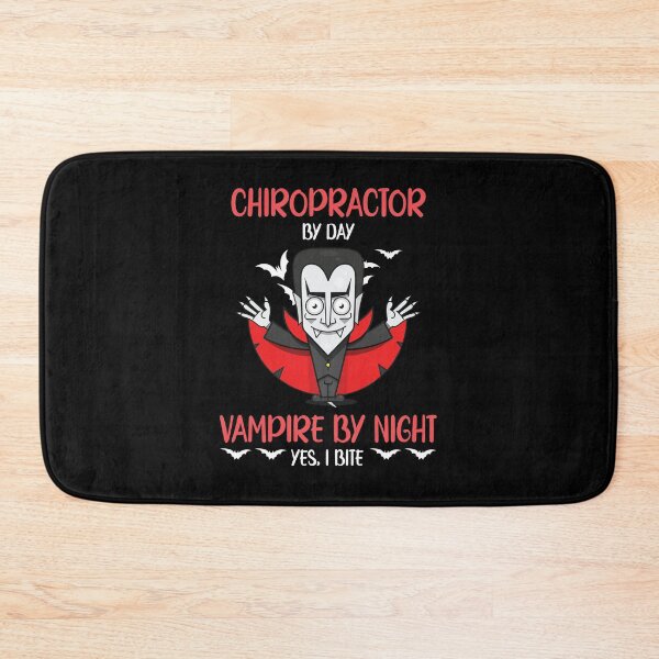 Item preview,  Chiropractor by day vampire by night funny Chiropractic Halloween designed and sold by patroart.