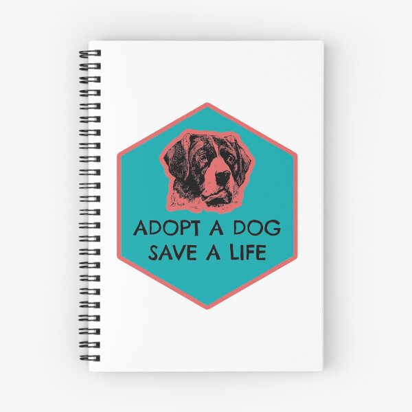 Item preview, Adopt a Dog. Save Lives designed and sold by PodiShawna.