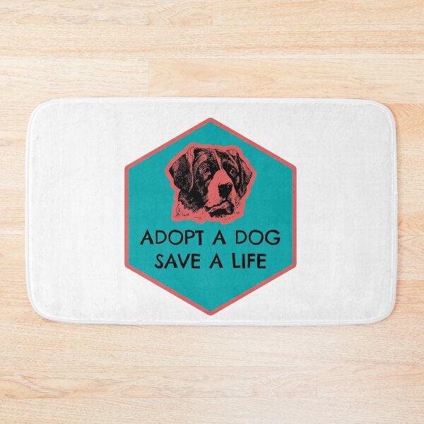 Item preview, Adopt a Dog. Save Lives designed and sold by PodiShawna.