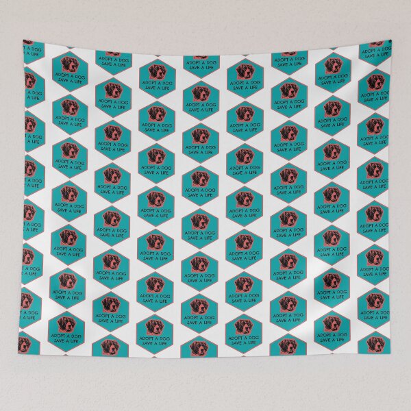 Item preview, Adopt a Dog. Save Lives designed and sold by PodiShawna.