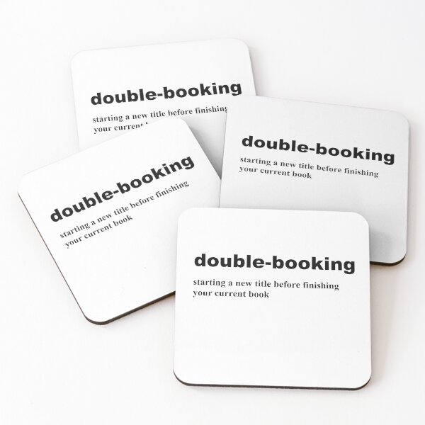 Item preview, Double-booking  definition (literary humour) designed and sold by ThatsNovelGifts.