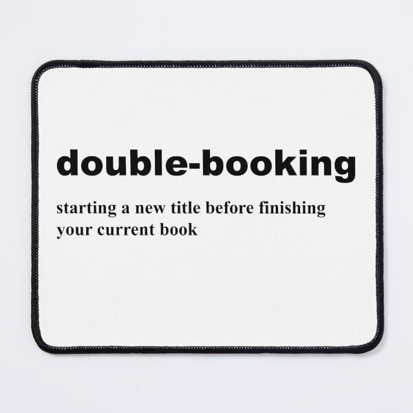Item preview, Double-booking definition (literary humour) designed and sold by ThatsNovelGifts.