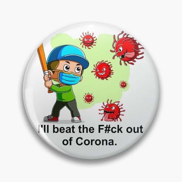 Item preview, Beat Corona Covid 19 social distance designed and sold by Golden-place.