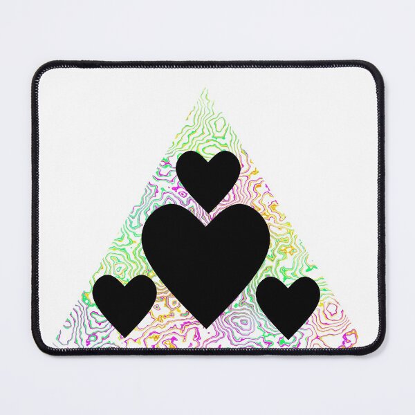 Item preview, Triangle with heart designed and sold by WilliamPyr.