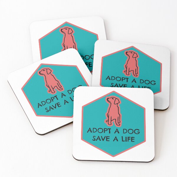 Item preview, Adopt a Dog. Save Lives 2 designed and sold by PodiShawna.