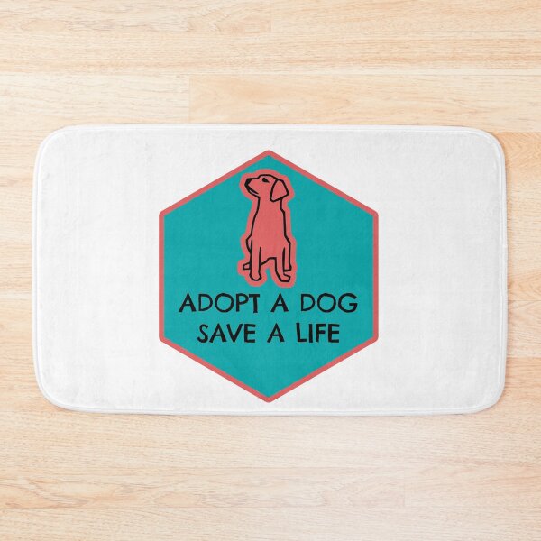 Item preview, Adopt a Dog. Save Lives 2 designed and sold by PodiShawna.