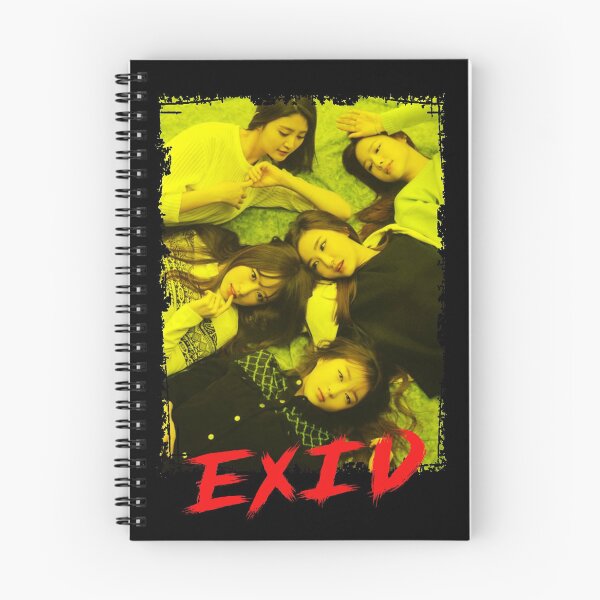 Item preview, EXID Kpop Group Members Yellow Korean Kpop RGB Color Design designed and sold by Piosenka Art.