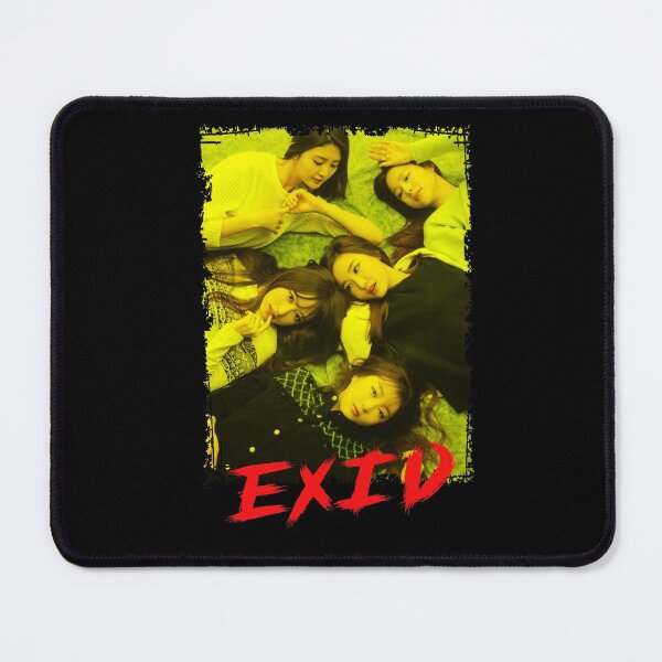 Item preview, EXID Kpop Group Members Yellow Korean Kpop RGB Color Design designed and sold by Piosenka Art.