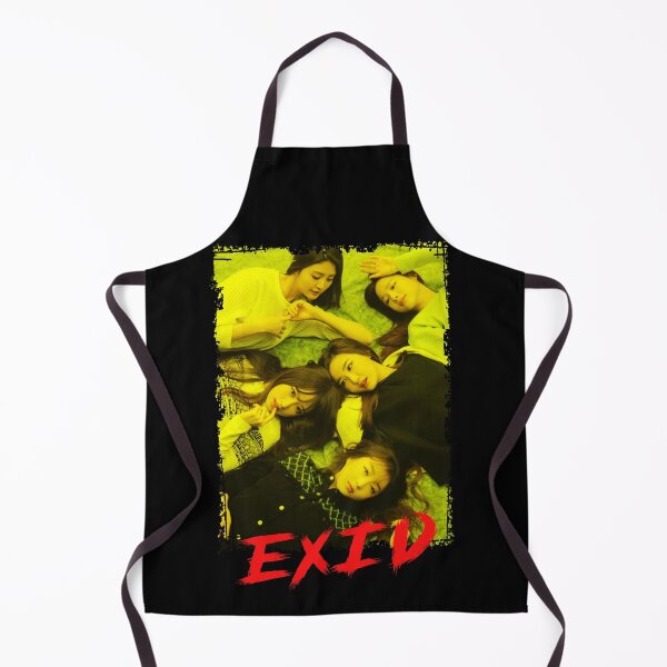 Item preview, EXID Kpop Group Members Yellow Korean Kpop RGB Color Design designed and sold by Piosenka Art.