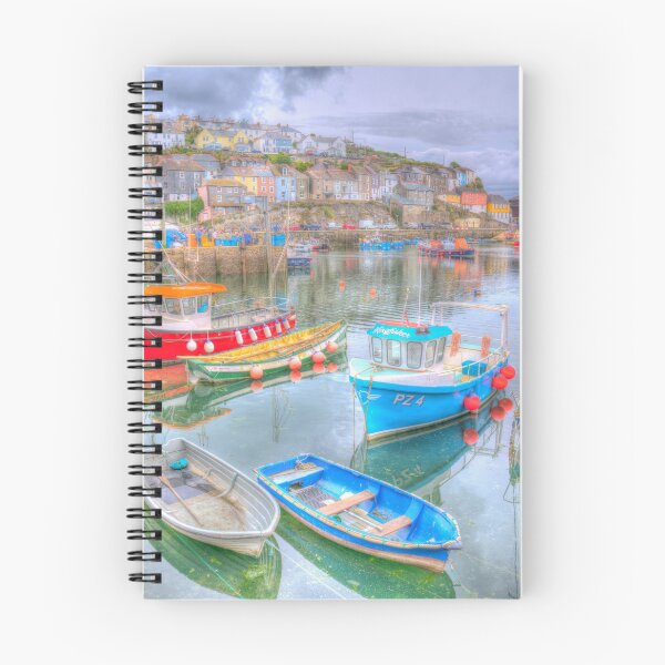 Item preview, Puerto con barcos Mevagissey Cornwall designed and sold by acceleratorhams.