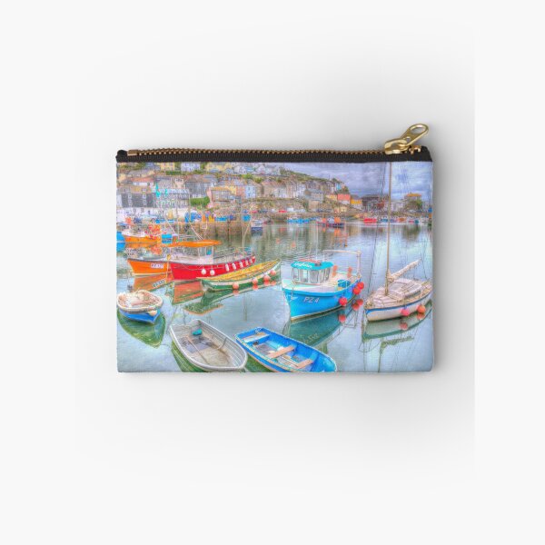 Item preview, Puerto con barcos Mevagissey Cornwall designed and sold by acceleratorhams.