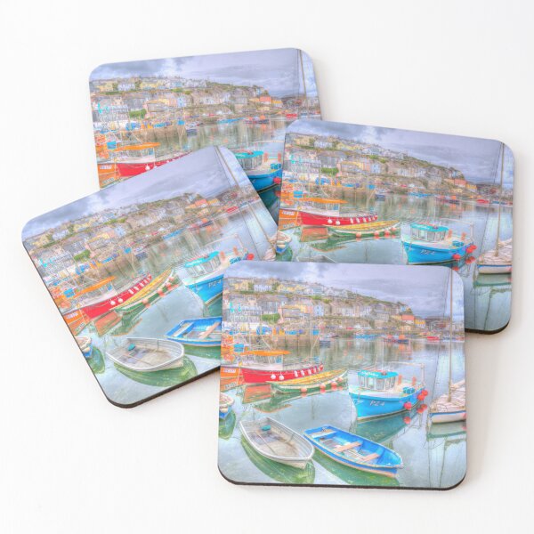 Item preview, Harbour With Boats Mevagissey Cornwall designed and sold by acceleratorhams.