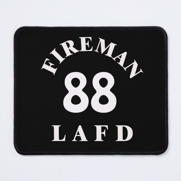 Item preview, LAFD FIREMAN 88 DESIGN designed and sold by YueHeng Creates ⭐⭐⭐⭐⭐.