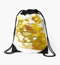 20160929 orange blue oblivion no. 8 Drawstring Bag