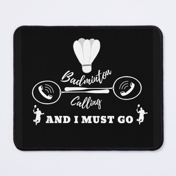 Item preview, Badminton Calling And I Must Do Design designed and sold by LapuniStore.