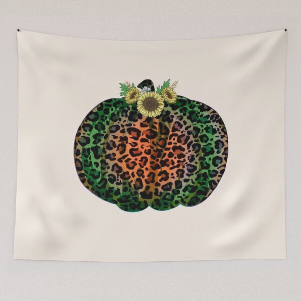 Item preview, Cute Magic Halloween Pumpkin Leopard Sunflower Thanksgiving designed and sold by r-silver.