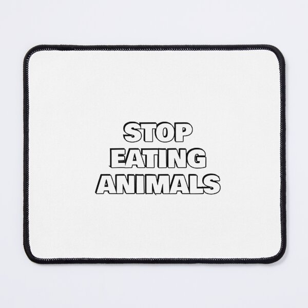 Item preview, STOP EATING ANIMALS go vegan designed and sold by Inspirationmotivation.