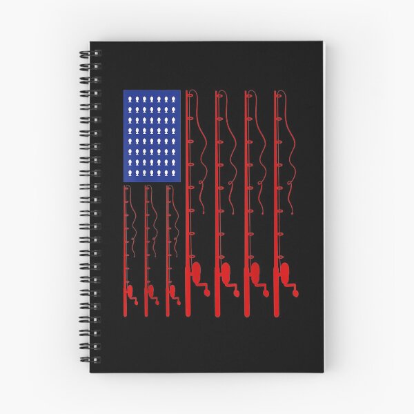 Item preview, Fishing Usa 4th Of July American Flag Fish Lover designed and sold by lucretia155.