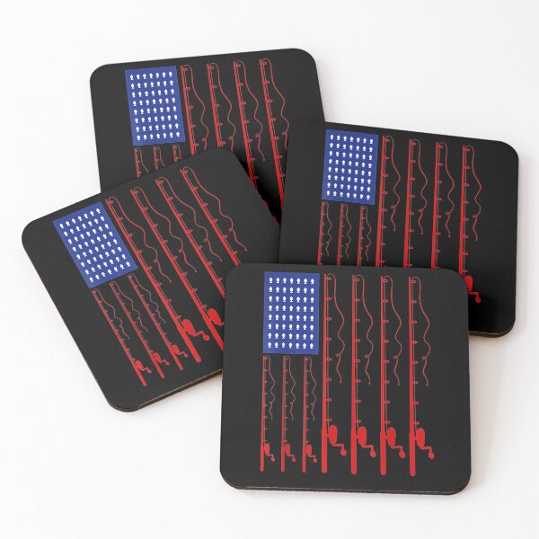 Item preview, Fishing Usa 4th Of July American Flag Fish Lover designed and sold by lucretia155.