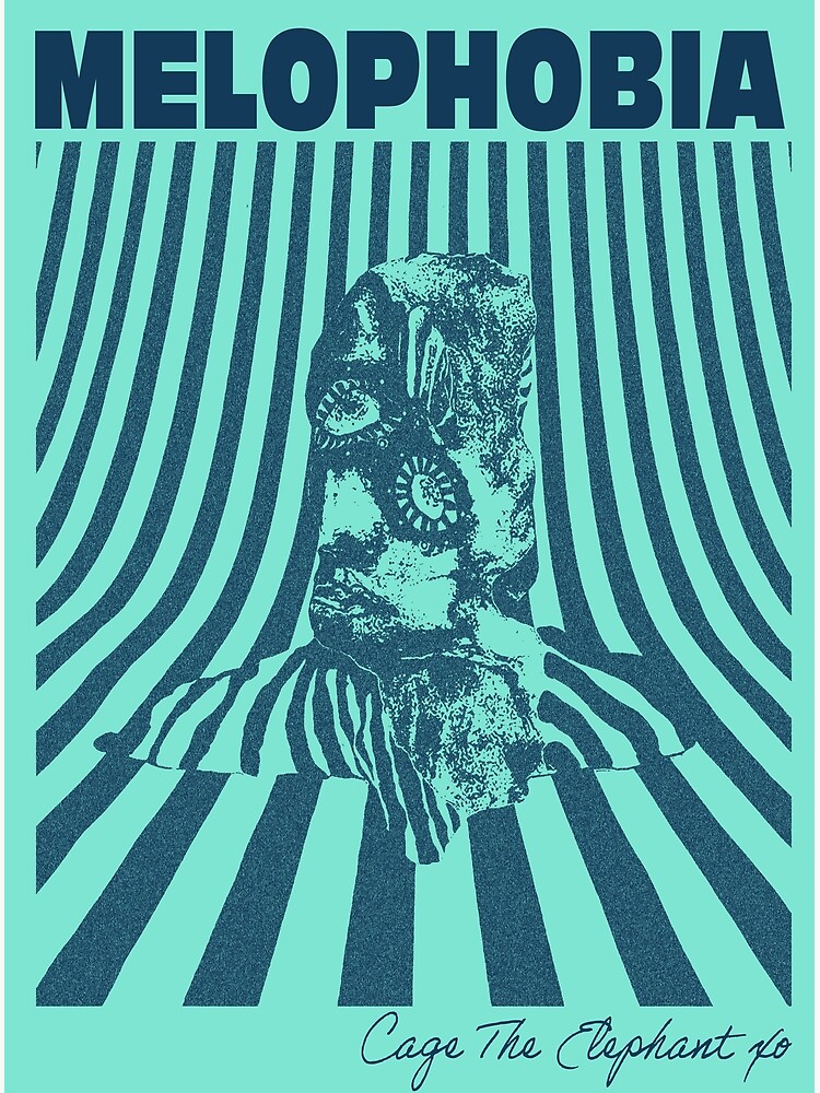 "Melophobia Poster" Poster for Sale by Glvwh Redbubble