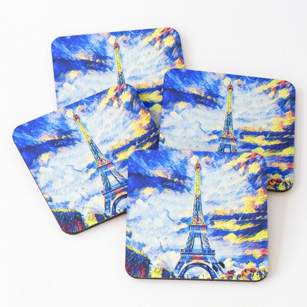 Item preview, Paris Eiffel Tower Painting  designed and sold by ramazis.