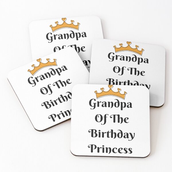 Item preview, Grandpa Of The Birthday Princess designed and sold by Chanchane Store.