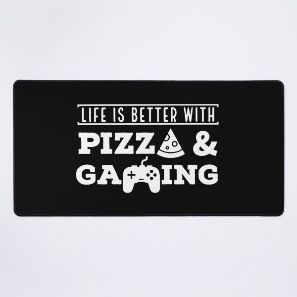 Item preview, Life Is Better with Pizza and Gaming designed and sold by AnyKitty.