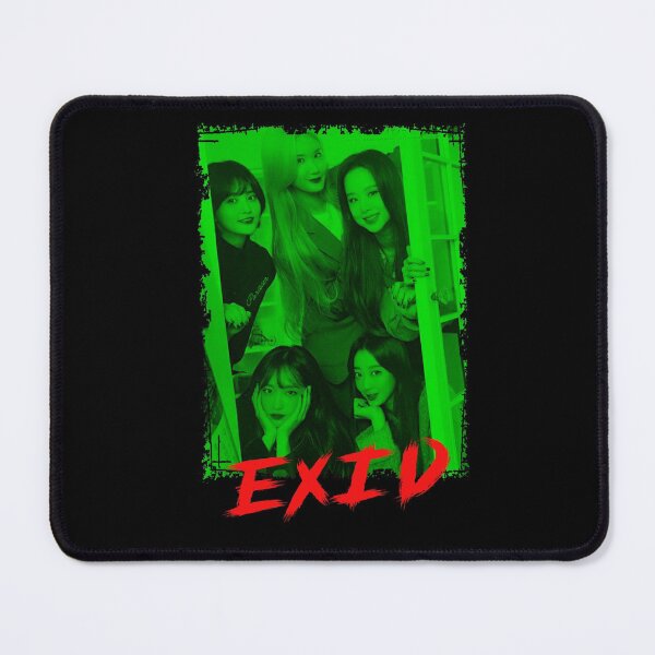 Item preview, EXID Kpop Group Members Green Korean Kpop RGB Color Design designed and sold by Piosenka Art.
