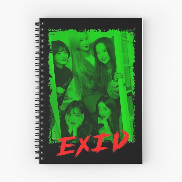Item preview, EXID Kpop Group Members Green Korean Kpop RGB Color Design designed and sold by Piosenka Art.