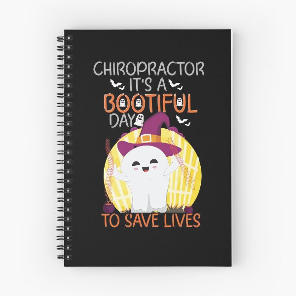 Item preview, Chiropractor it's a bootiful day to save lives funny Chiropractic Halloween designed and sold by patroart.