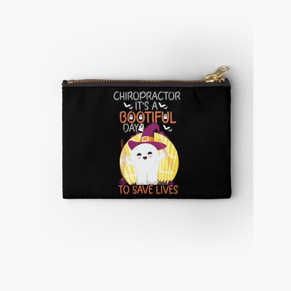Item preview, Chiropractor it's a bootiful day to save lives funny Chiropractic Halloween designed and sold by patroart.