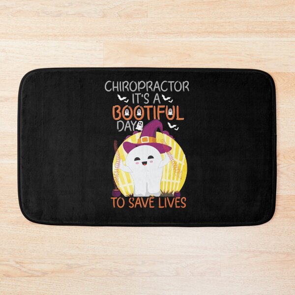 Item preview, Chiropractor it's a bootiful day to save lives funny Chiropractic Halloween designed and sold by patroart.