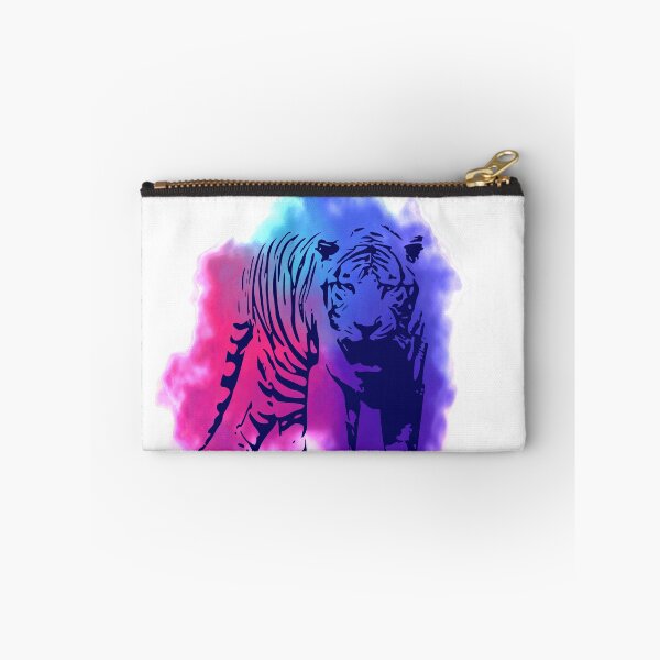 Item preview, Blue Mixed Watercolour Tiger designed and sold by DAFIN.