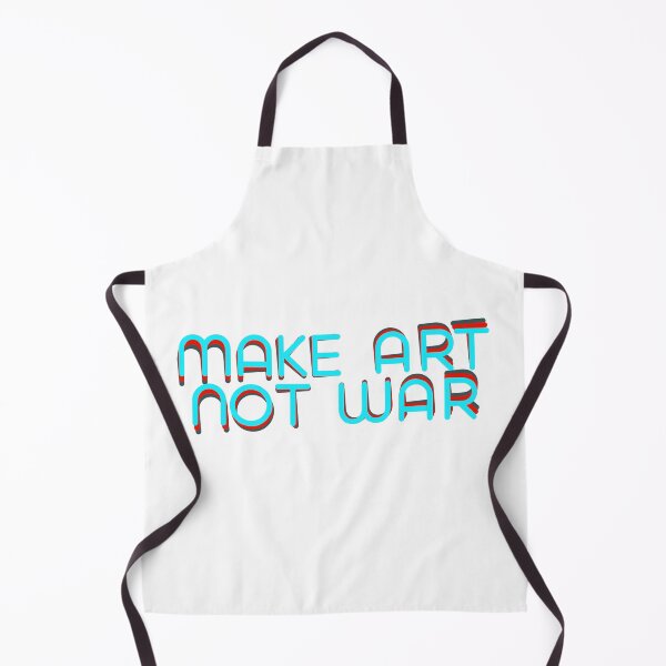 Item preview, Make art not war - neon designed and sold by annaguerrawords.