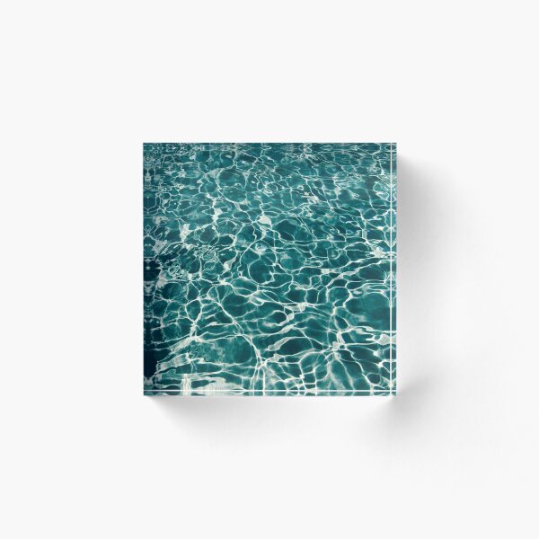 Item preview, Ocean Waves - Patrón de onda Aqua Marine designed and sold by RudeBeeDesigns.
