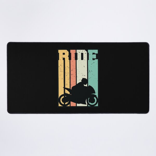 Item preview, Ride Retro Motorcycle Super Sportbike Silhouette Illustration designed and sold by hobrath.