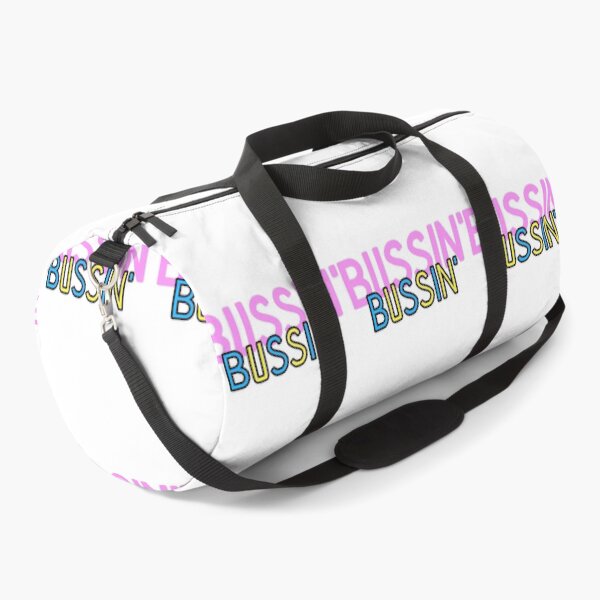 Item preview, bussin' gen z meme phrase pink blue yellow designed and sold by Captain-Jackson.