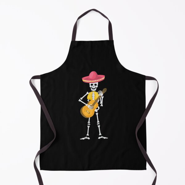 Item preview, Mexican Mariachi Skeleton With Hat And Guitar designed and sold by lucretia155.