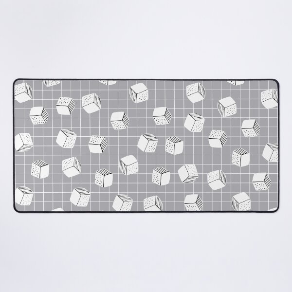 Item preview, Tofu Cubes on Grey Background designed and sold by kapotka.