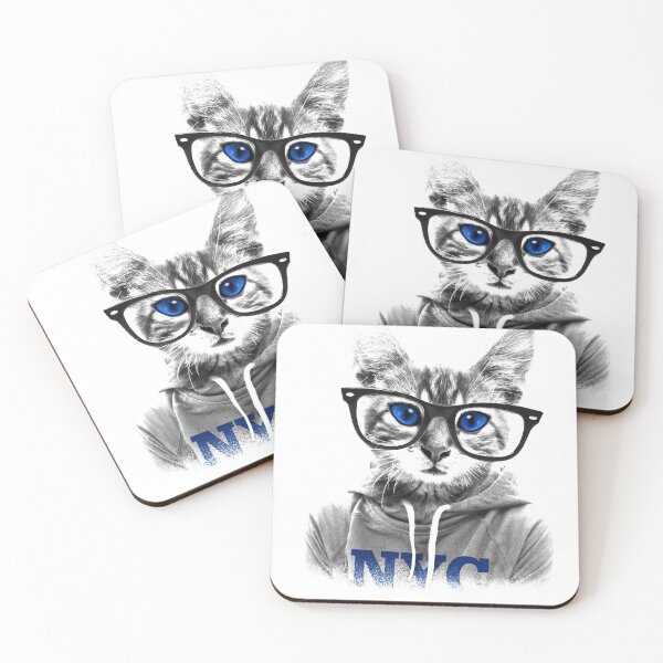 Item preview, Cute Cat Wear Eyeglass designed and sold by dexanis.