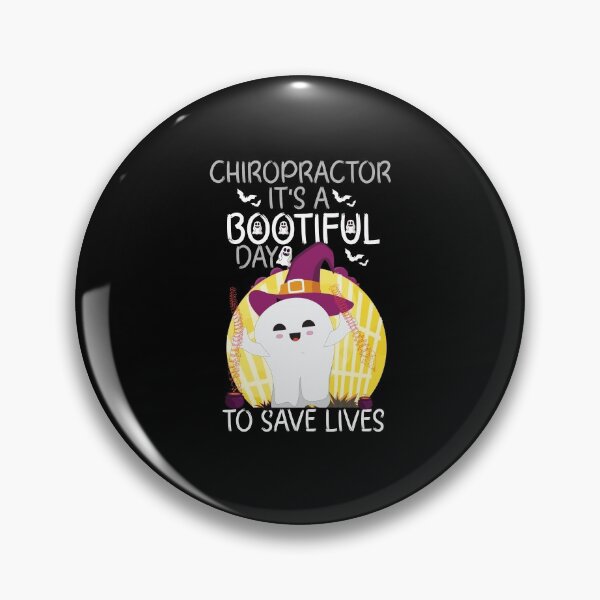 Item preview, Chiropractor it's a bootiful day to save lives funny Chiropractic Halloween designed and sold by patroart.