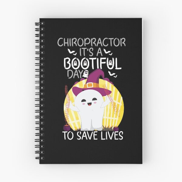 Item preview, Chiropractor it's a bootiful day to save lives funny Chiropractic Halloween designed and sold by patroart.