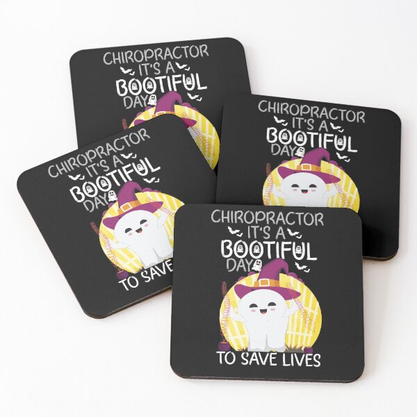 Item preview, Chiropractor it's a bootiful day to save lives funny Chiropractic Halloween designed and sold by patroart.