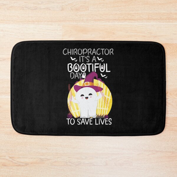 Item preview, Chiropractor it's a bootiful day to save lives funny Chiropractic Halloween designed and sold by patroart.