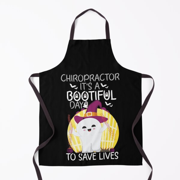 Item preview, Chiropractor it's a bootiful day to save lives funny Chiropractic Halloween designed and sold by patroart.