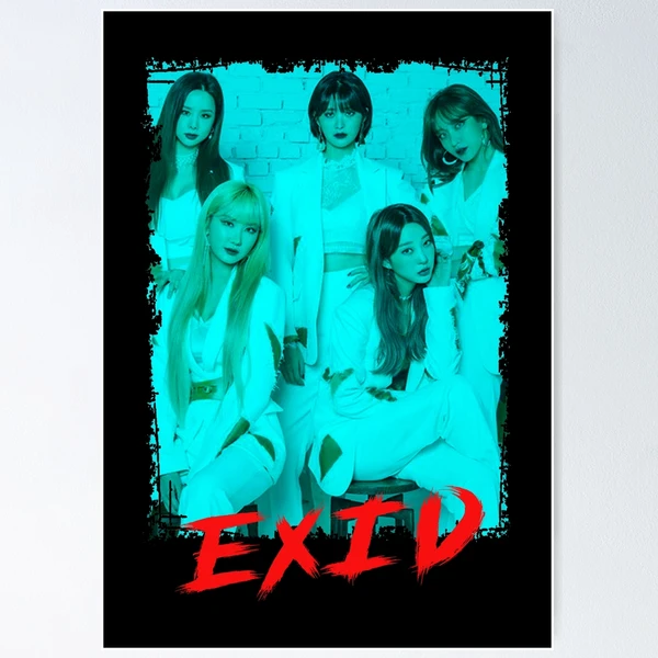 EXID メンバー全員サイン入りポスター fposter,small,wall_texture,